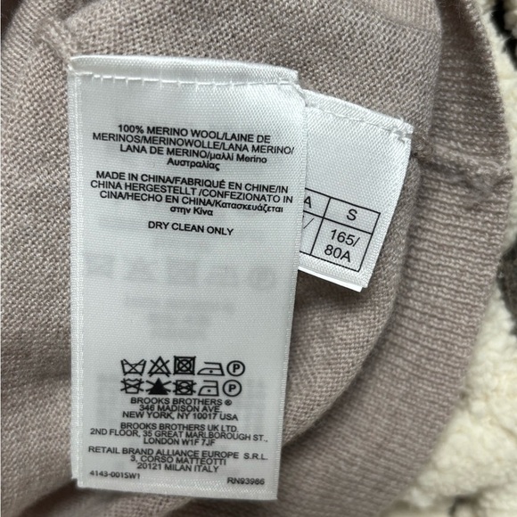 Brooks Brothers Gray V-Neck Sweater - Picture 3 of 4